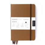 Caderneta Clássica Miolo Tri 14x21cm Caramelo Cicero-1771954256474