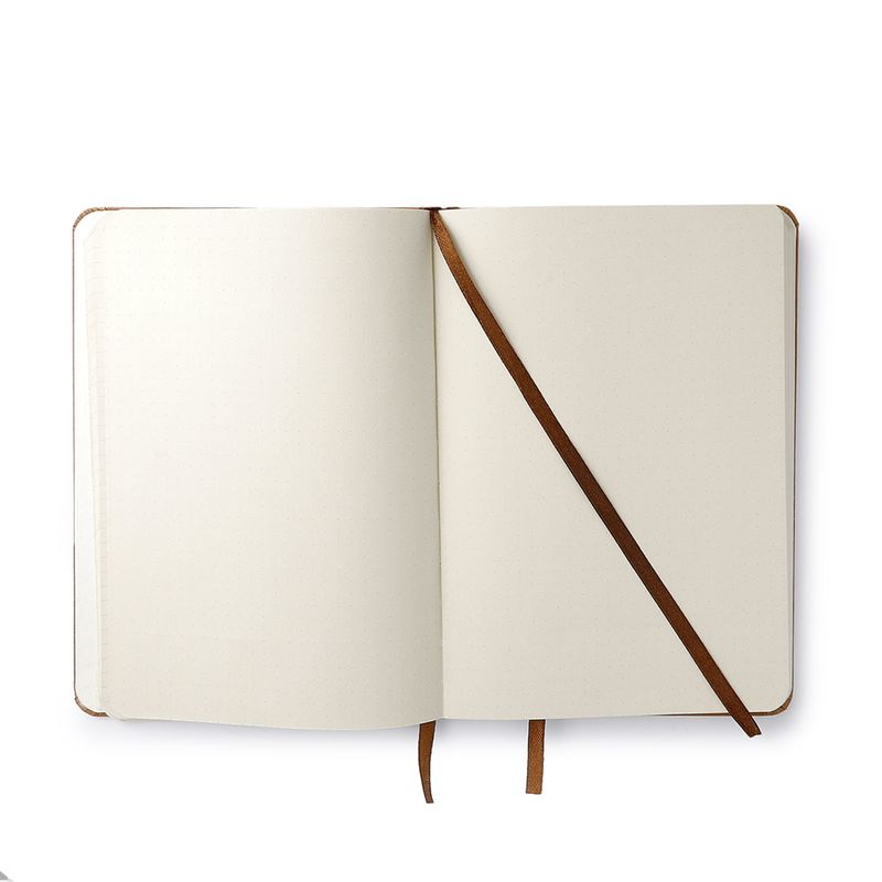 Caderneta Clássica Miolo Tri 14x21cm Caramelo Cicero-1771954277900