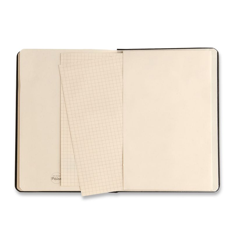 Caderneta Clássica Quadriculado 14x21cm Preta Cicero-1771955065026