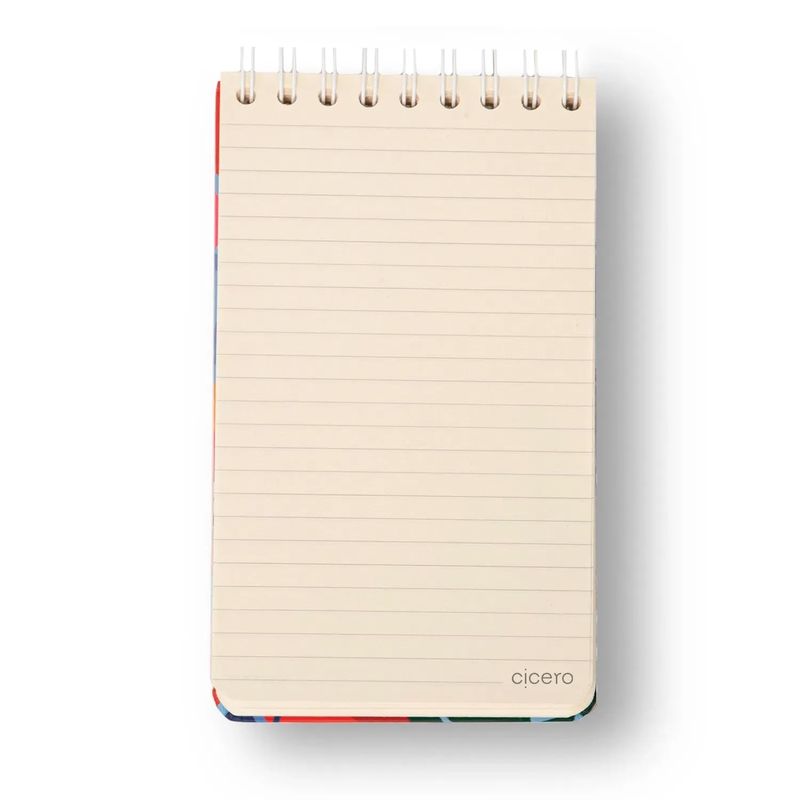 Bloco Wire-O Bossa Nova Pautado 12x20cm Boêmia Cicero-1771955528357