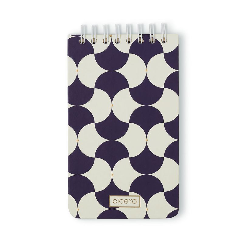 Bloco Wire-O Bossa Nova Pautado 12x20cm Boêmia Cicero-1771955539933