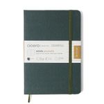 Caderneta Clássica Pautado 14x21cm Verde Oliva Cicero-1771955940320
