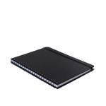 Caderno Espiral Clássica Pautado 20x28cm Preto 80 Folhas Cicero-1771956347212