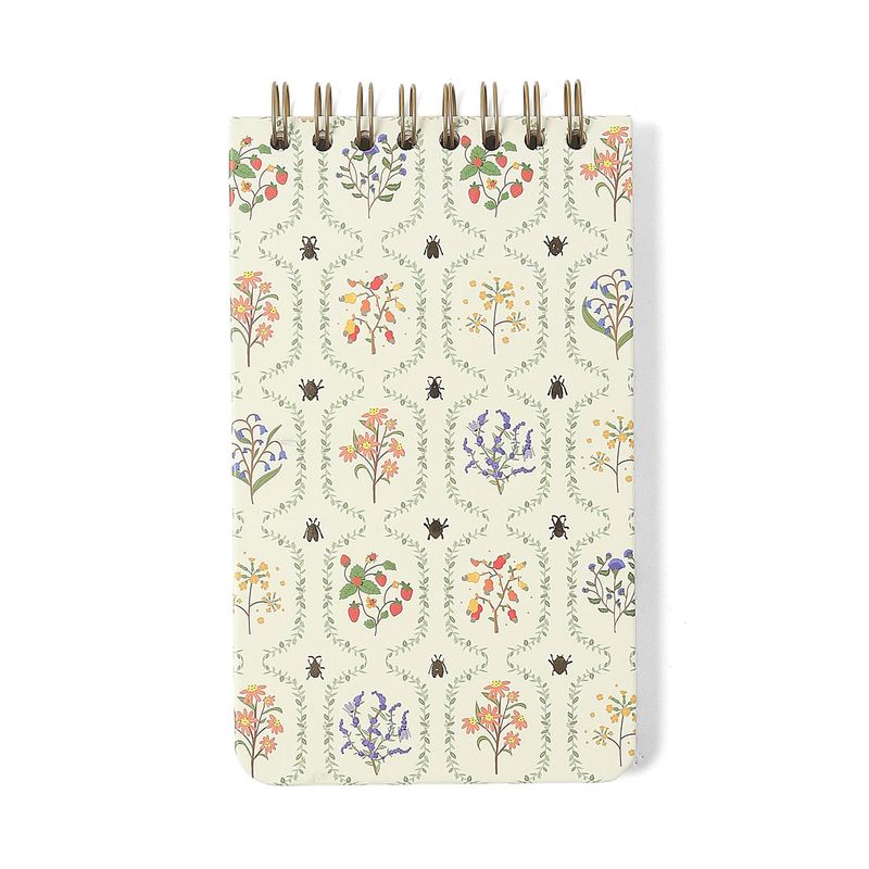 Bloco Wire-O Jardim Pautado 12x20cm Off White Cicero-1771956681929