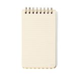 Bloco Wire-O Praia Pautado 12x20cm Sol Cicero-1771957231330