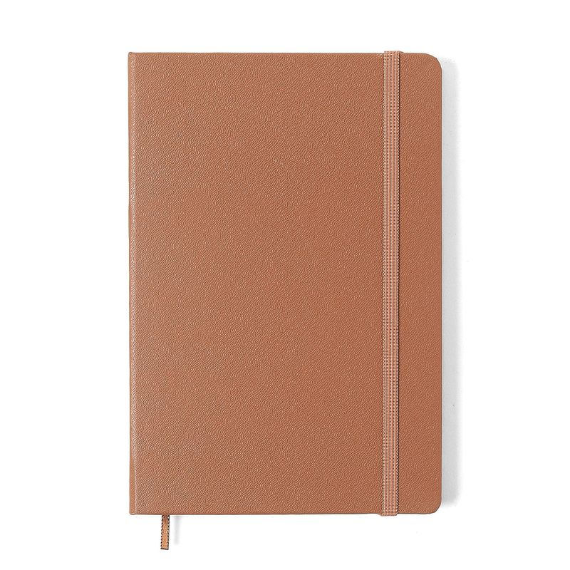 Caderneta Clássica Sem Pauta 14x21cm Caramelo Cicero-1772024929120