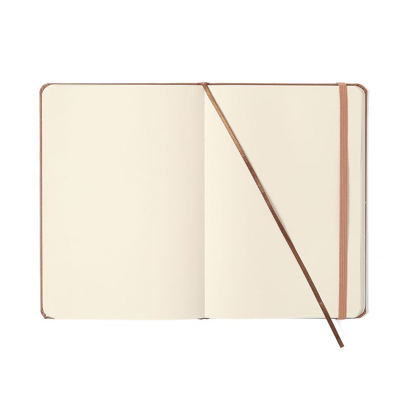 Caderneta Clássica Sem Pauta 14x21cm Caramelo Cicero-1772024944043