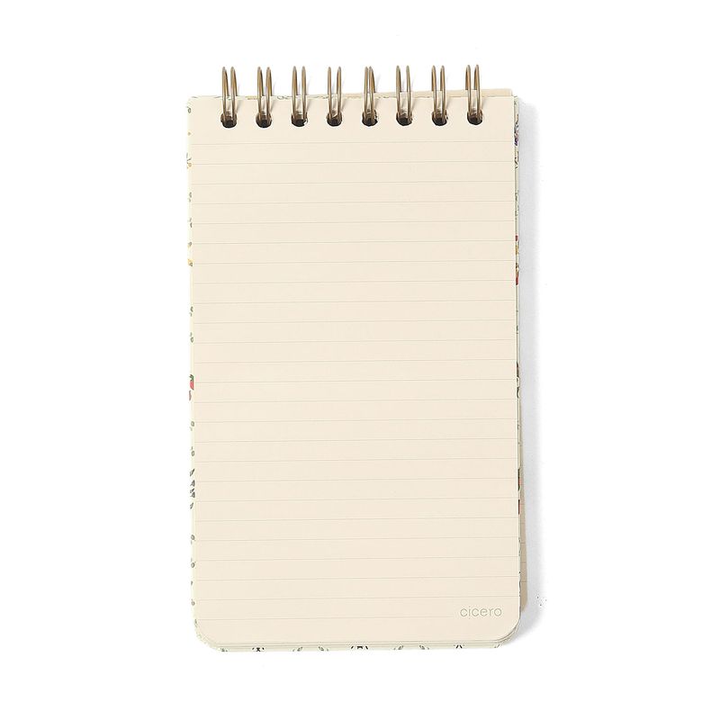 Bloco Wire-O Frutare Pautado 12x20cm Arranjo Cicero-1772025956783