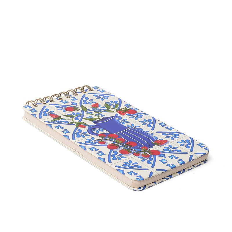 Bloco Wire-O Frutare Pautado 12x20cm Arranjo Cicero-1772025962143