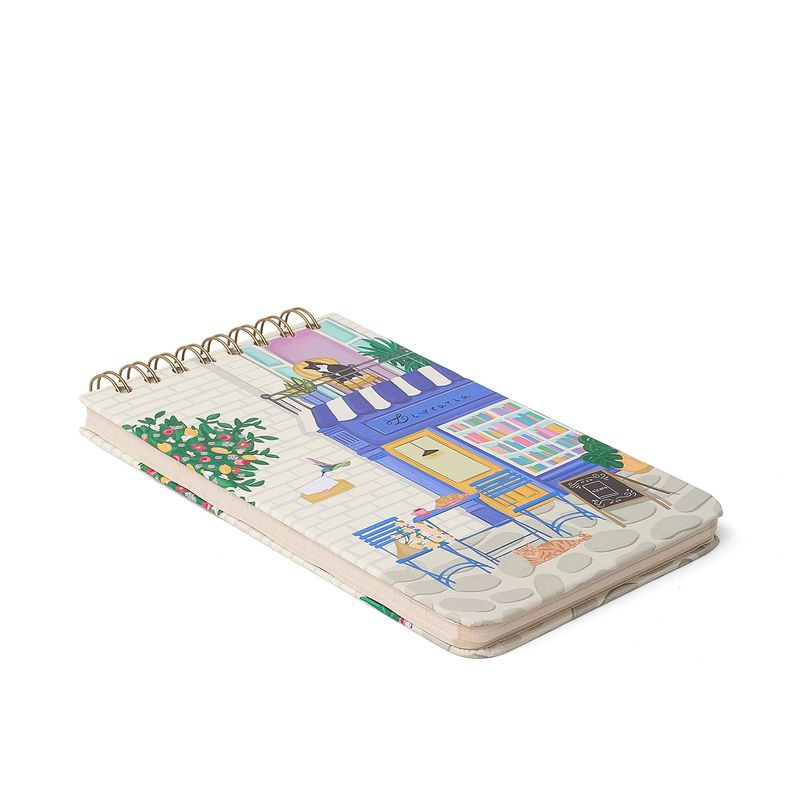 Bloco Wire-O Quintal Literário Pautado 12x20cm Livraria Cicero-1772026371378