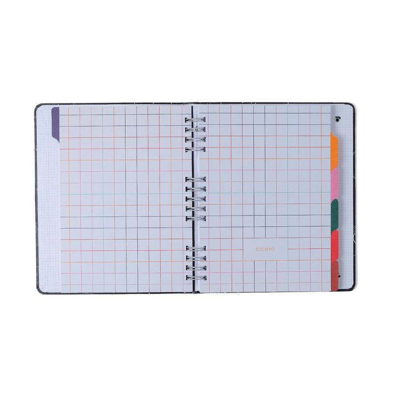 Caderno Organizador Quintal Literário Pautado + Pontado 17x24cm Dia Cicero-1772027695106