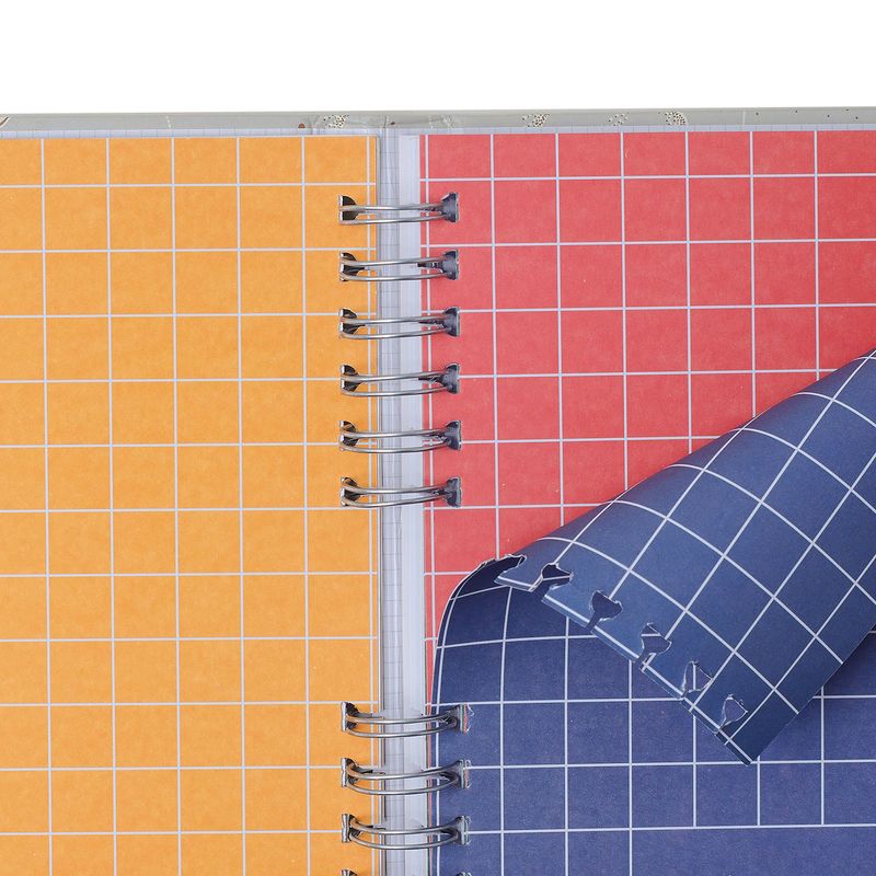 Caderno Organizador A5 Frutare Pautado e Pontado Limão Siciliano Cicero-1772028643015