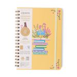 Caderno Espiral Colegial 17x24cm Quintal Literário Pautado Cicero-1772029274080