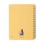 Caderno Espiral Colegial 17x24cm Quintal Literário Pautado Cicero-1772029280728