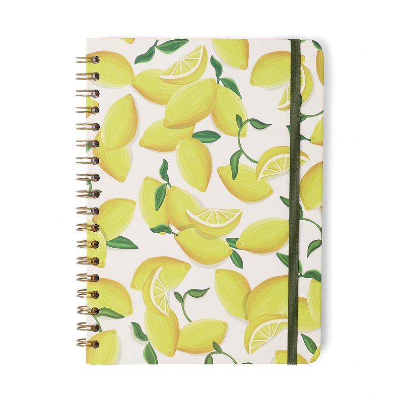 Caderno Espiral Colegial 17x24cm Frutare Pautado Limão Siciliano Cicero-1772029903657