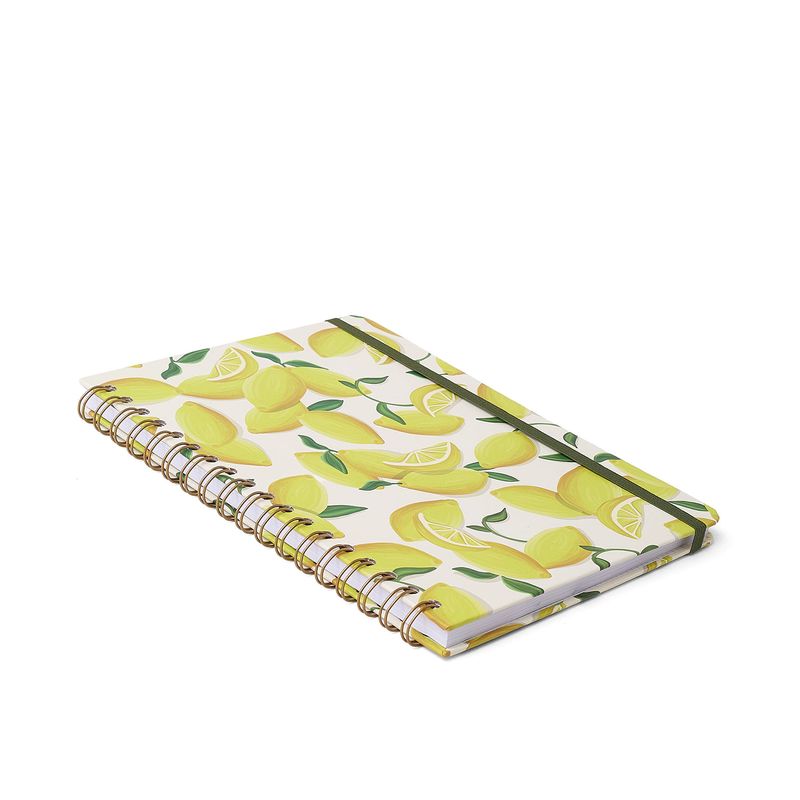 Caderno Espiral Colegial 17x24cm Frutare Pautado Limão Siciliano Cicero-1772029934776