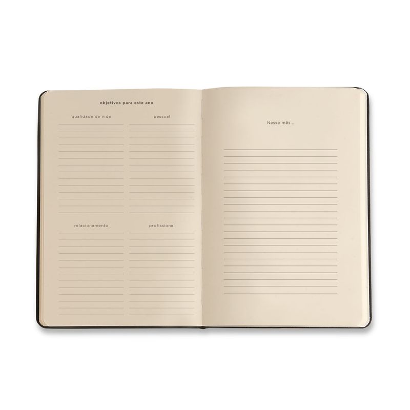 Planner Permanente 14x21cm Quintal Literário Livraria Cicero-1772030360940