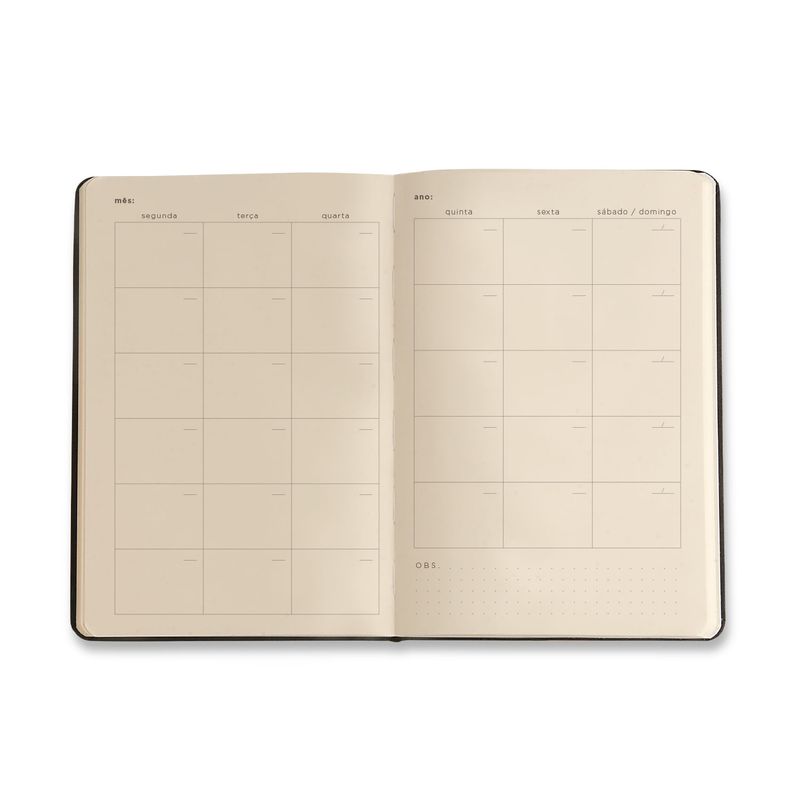 Planner Permanente 14x21cm Quintal Literário Livraria Cicero-1772030368211