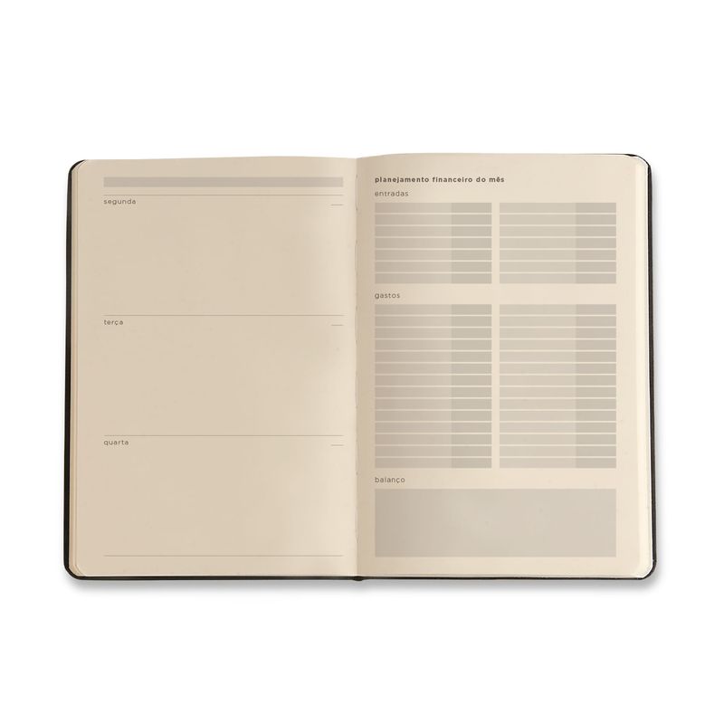 Planner Permanente 14x21cm Quintal Literário Livraria Cicero-1772030383395