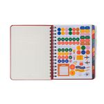 Planner Permanente Wire-O A5 Frutare Semanal + Notas Limão Siciliano Cicero-1772031144131