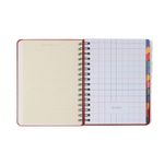 Planner Permanente Wire-O A5 Frutare Semanal + Notas Limão Siciliano Cicero-1772031177274