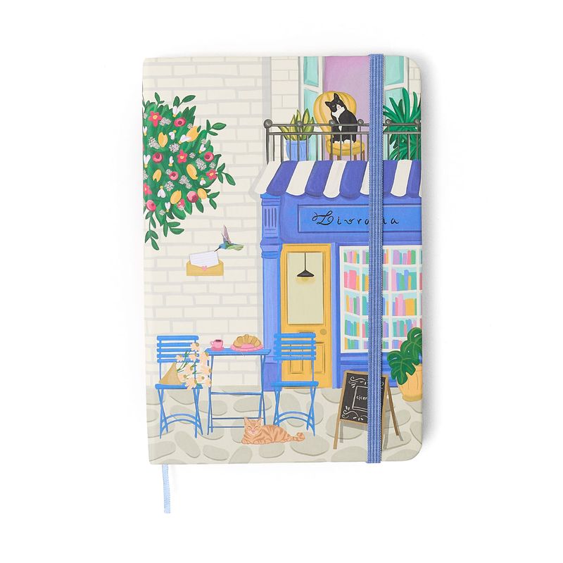 Caderneta Quintal Literário Pautado 14x21cm Livraria Cicero-1772038738097