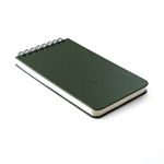 Bloco Wire-O Clássica Pautado 12x20cm Verde Oliva Cicero-1772196716007