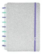Caderno Inteligente Let’s Glitter Silver 2.0 Grande - CIGD4146-1772648156826