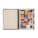 Planner Permanente Wire-O A5 14,8x21 Café Cicero-1789563313084