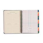 Planner Permanente Wire-O A5 14,8x21 Café Cicero-1789563353574