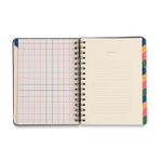 Planner Permanente Wire-O A5 14,8x21 Café Cicero-1789563365573