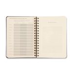 Planner Permanente Financeiro Wire-O A5 14,8x21cm Preto Cicero-1789564212224