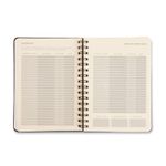 Planner Permanente Financeiro Wire-O A5 14,8x21cm Preto Cicero-1789564248920