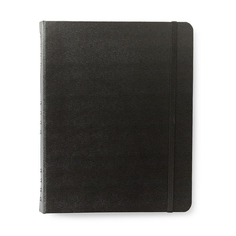 Caderno Organizador Duo 17x24cm Preto Cicero-1789566783261