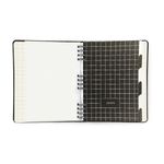 Caderno Organizador Duo 17x24cm Preto Cicero-1789566810051