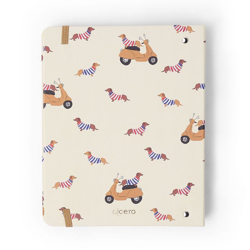 Caderno Criativo Argolado Office Duo Petit A5 Lambreta Cicero-1789579553246