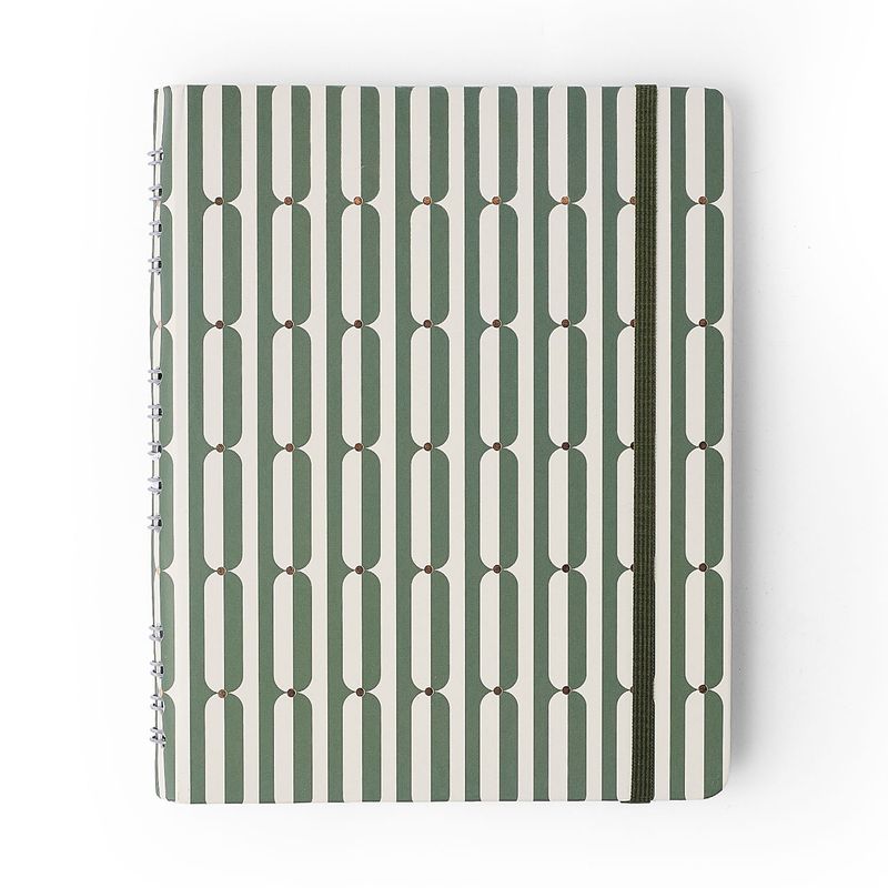 Caderno Organizador Veredas Pautado e Pontado 17x24cm Verde Cicero-1789579992878
