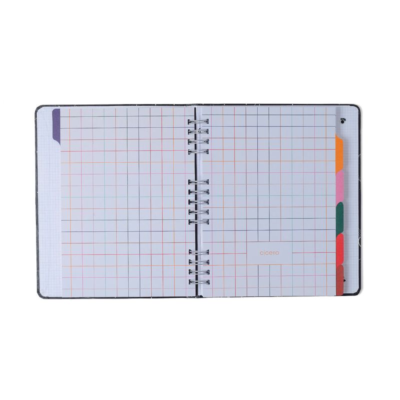 Caderno Organizador Petit Pautado e Pontado 17x24cm Passeio Cicero-1789581523747