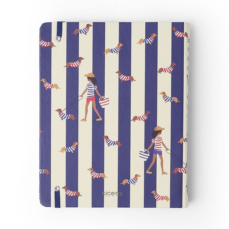 Caderno Organizador Petit Pautado e Pontado 17x24cm Passeio Cicero-1789581572971