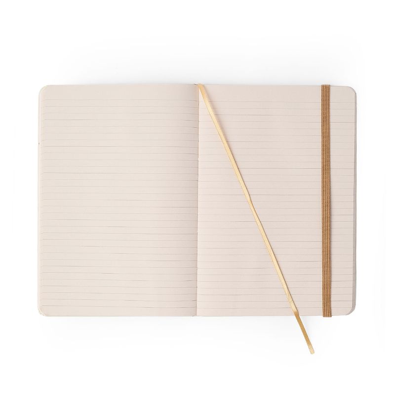 Caderneta Relicário Pautada 14x21cm Realeza Off White Cicero-1789739158397