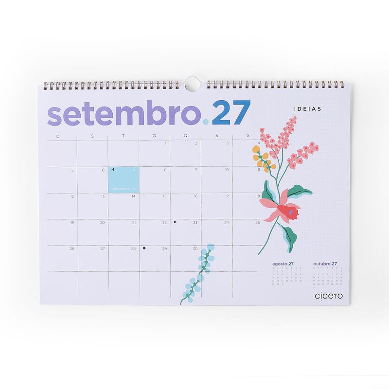 Calendário de Parede A3 2027 Noronha Cicero-1790688247618